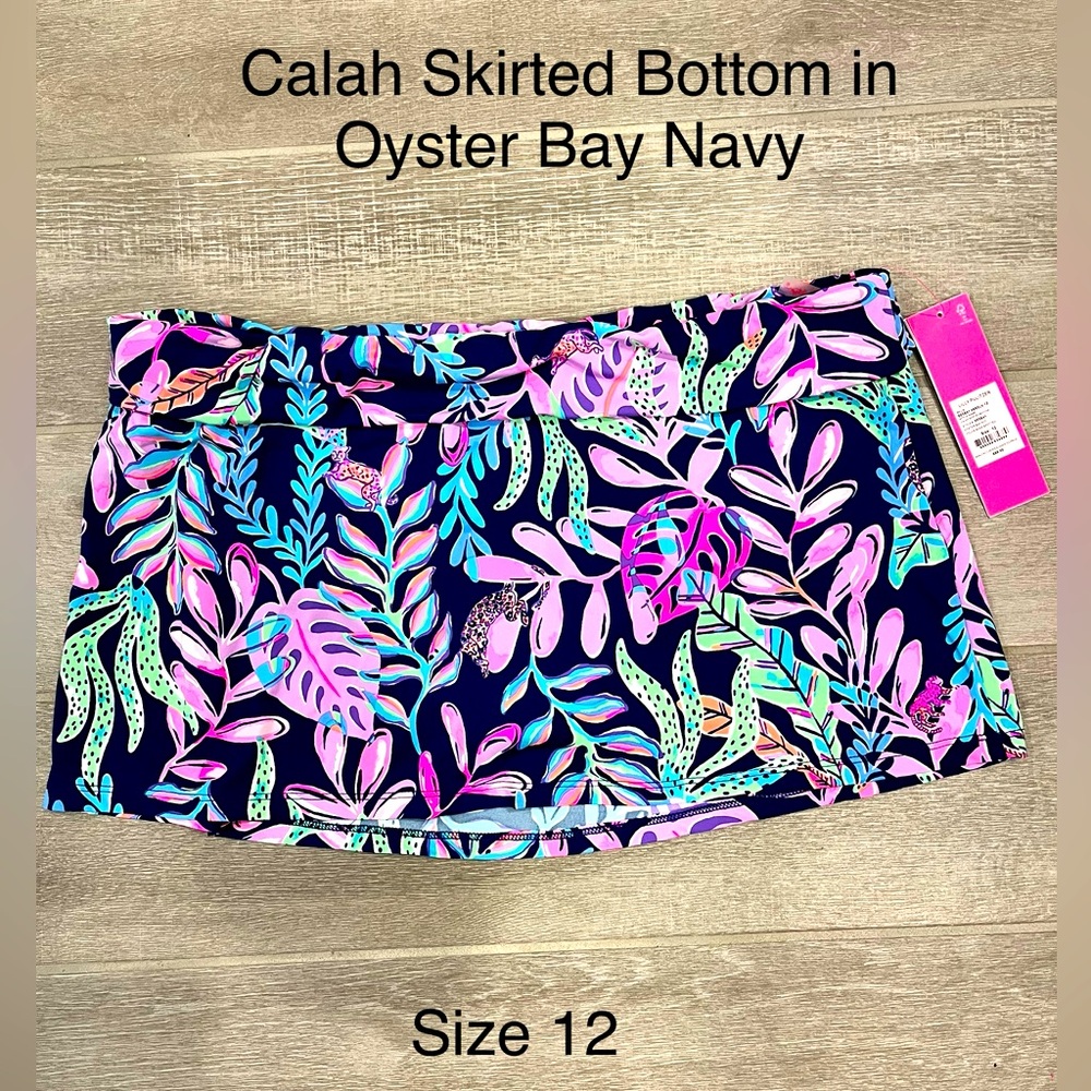 Lilly Pulitzer Colorful Swim Skirted Bottom